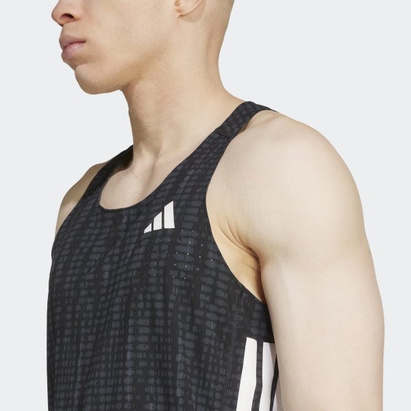 Pánské tílko adidas ADIZERO SNGLT M - foto 4