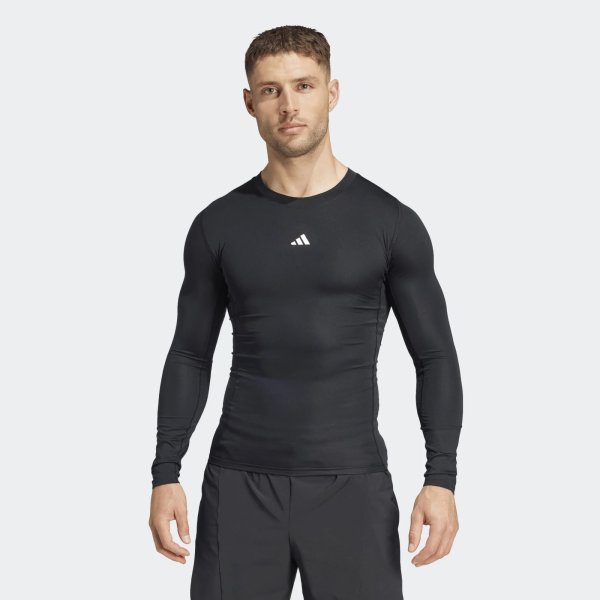 Pánské tričko s dlouhým rukávem adidas TF LS TEE - foto 2