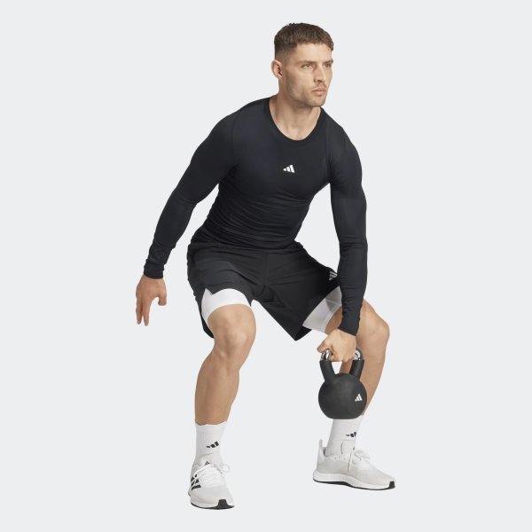 Pánské tričko s dlouhým rukávem adidas TF LS TEE - foto 5