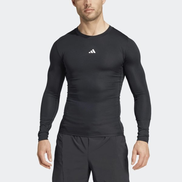 Pánské tričko s dlouhým rukávem adidas TF LS TEE - foto 3