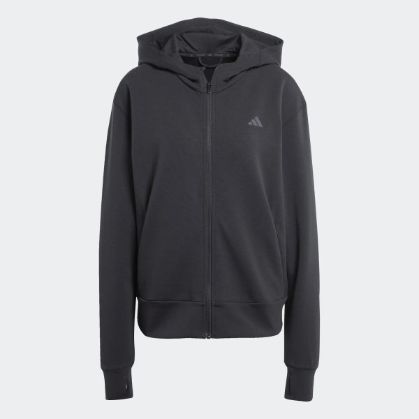 Dámská mikina adidas D4T FZ HOODIE - foto 1