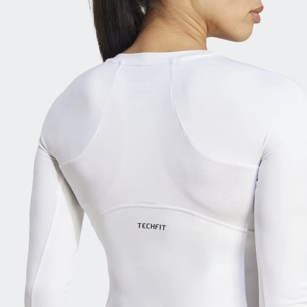 Dámské tričko s dlouhým rukávem adidas TF LS T - foto 7