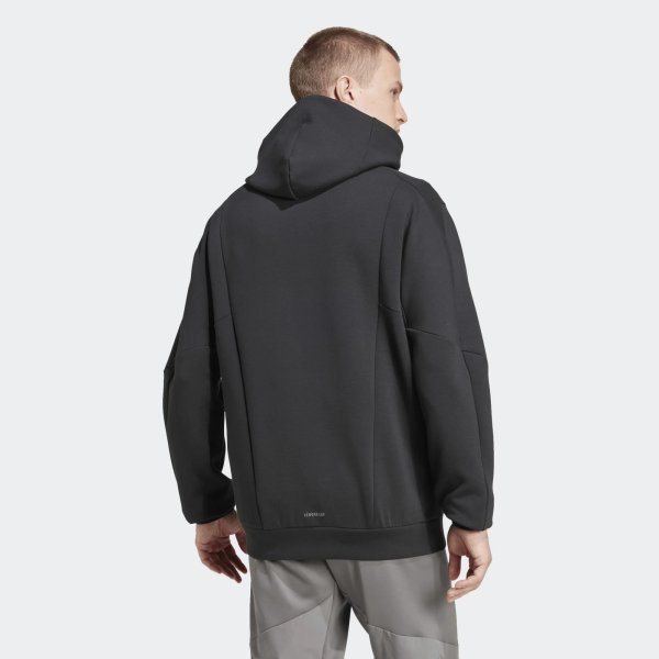 Pánská mikina adidas D4T FULL-ZIP HO - foto 4