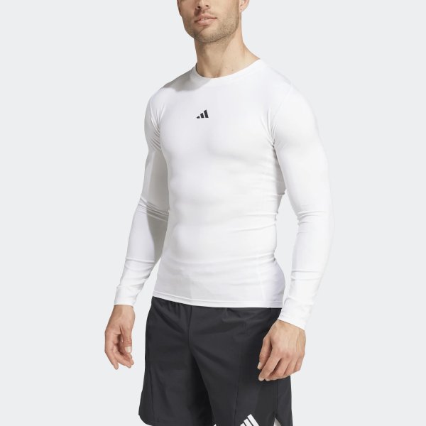 Pánské tričko s dlouhým rukávem adidas TF LS TEE - foto 3