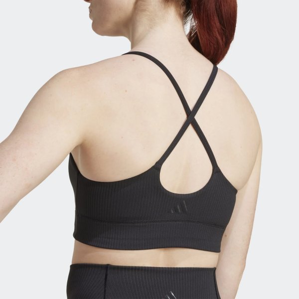 Dámská sportovní podprsenka adidas ALL ME RIB LS - foto 5