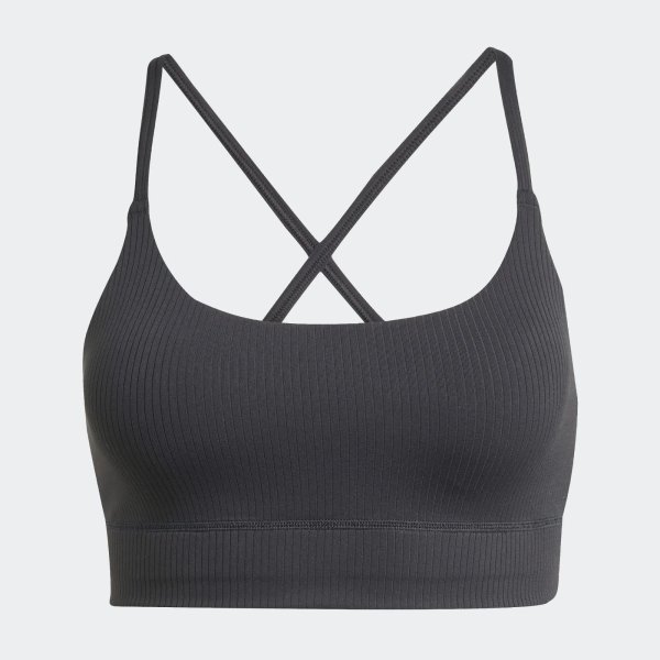 Dámská sportovní podprsenka adidas ALL ME RIB LS - foto 0