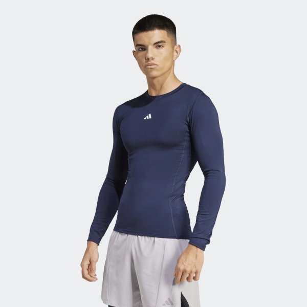 Pánské tričko s dlouhým rukávem adidas TF LS TEE - foto 2