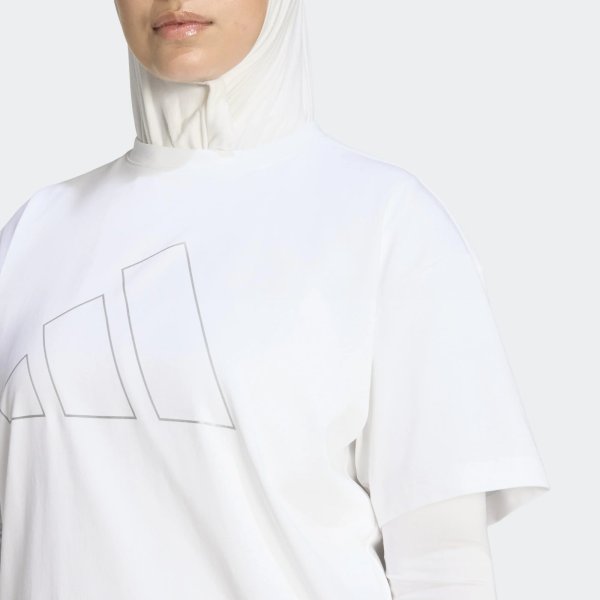 Dámské tričko adidas PL ESS LOGO T - foto 5