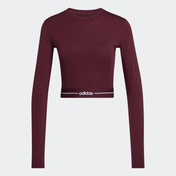 Dámské tričko s dlouhým rukávem adidas Q1 HYG LS - foto 0