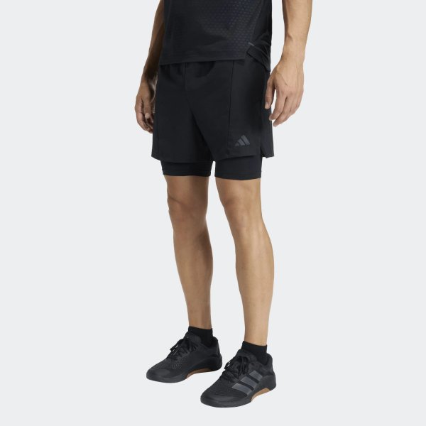 Pánské šortky adidas D4T 2IN1 SHORTS - foto 1