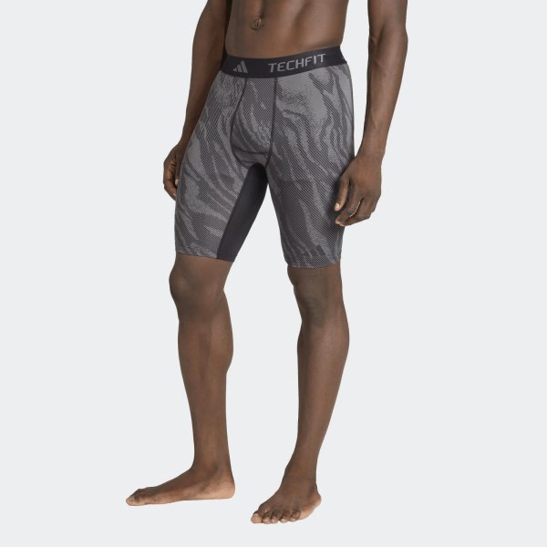 Pánské funkční spodky adidas TF AOP TIGHT - foto 1