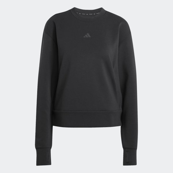 Dámská mikina adidas D4T KNIT CREW - foto 0