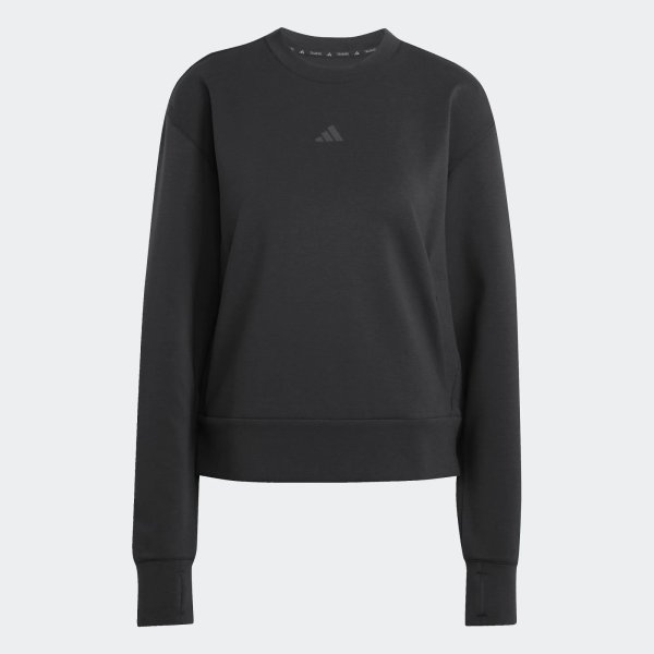 Dámská mikina adidas D4T KNIT CREW - foto 1