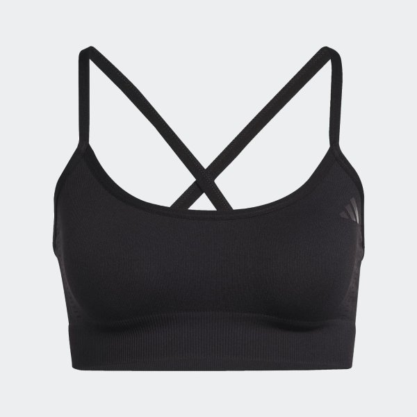 Dámská sportovní podprsenka adidas WE KNIT LS BRA - foto 0