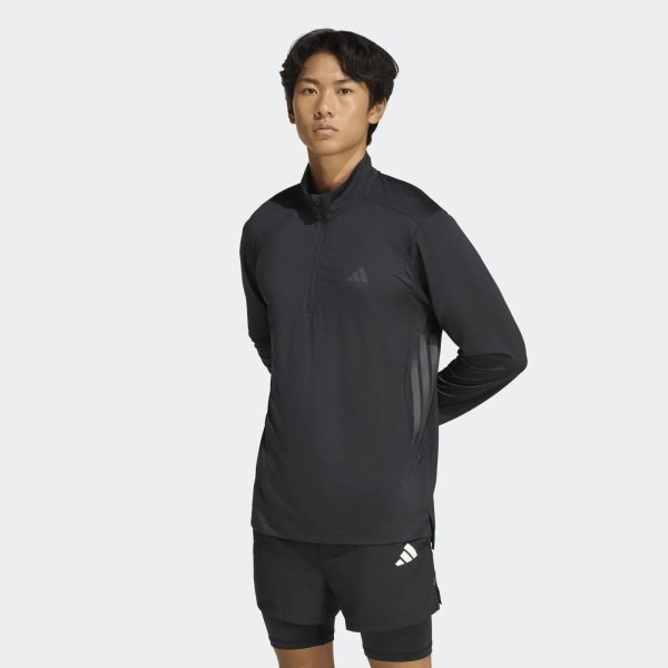 Pánská mikina adidas TECHESS 1/4 ZIP - foto 1