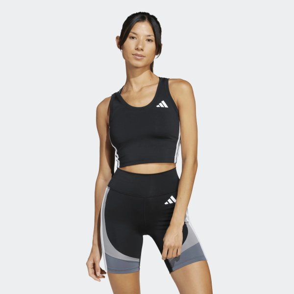 Dámské tílko adidas WE 3S CROP TANK - foto 2