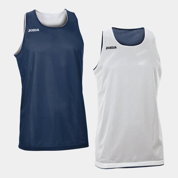 Pánský dres JOMA REVERSIBLET-SHIRT ARO NAVY-WHITE SLEEVELESS - foto 0