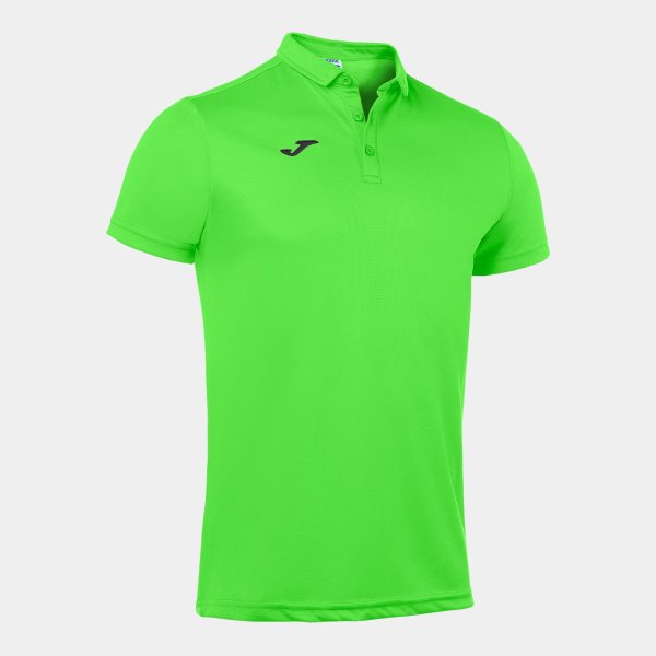 Pánské polo tričko JOMA POLO SHIRT GREEN FLUOR S/S - foto 0