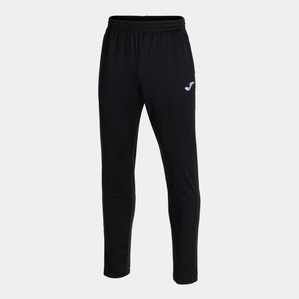 Pánské tepláky JOMA LONG PANTS ELBA BLACK (SLIM-FIT) - foto 0