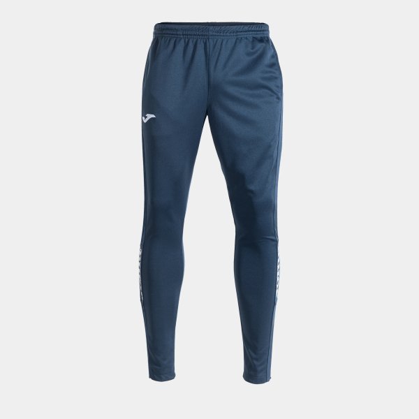 Pánské tepláky JOMA LONG PANTS CHAMPIONSHIP IV NAVY BLUE - foto 0