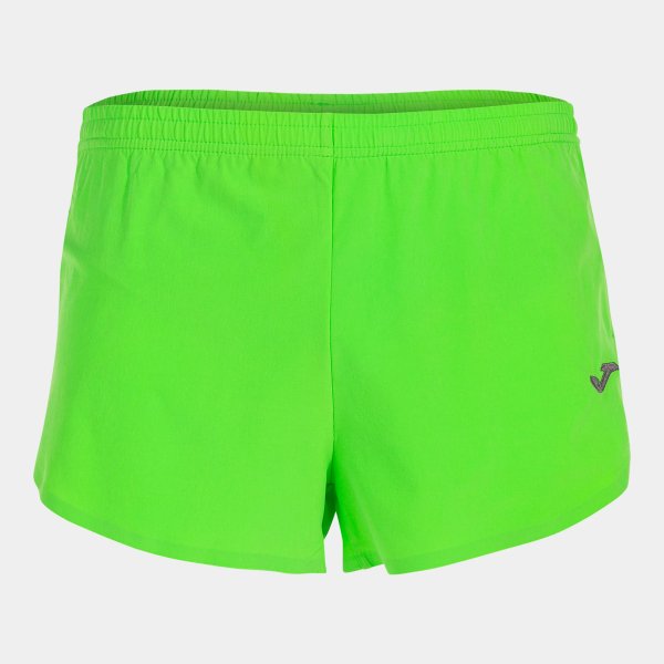 Pánské šortky JOMA OLIMPIA SHORT FLUOR GREEN - foto 0