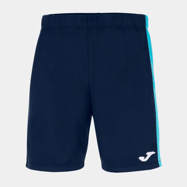 Pánské šortky JOMA NAVY BLUE-FLUORESCENT TURQUOISE BLUE ACADEMY SHORTS - foto 0