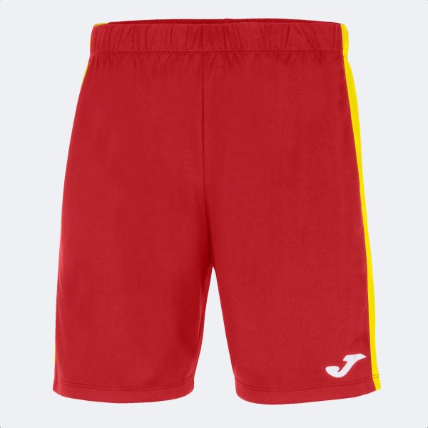 Pánské šortky JOMA MAXI SHORT RED YELLOW - foto 0