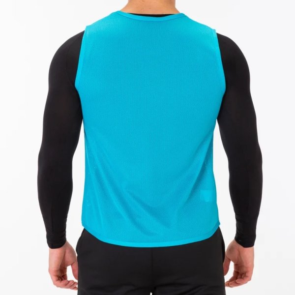 Pánské tílko JOMA TRAINING BIB FLUOR TURQUOISE - foto 3
