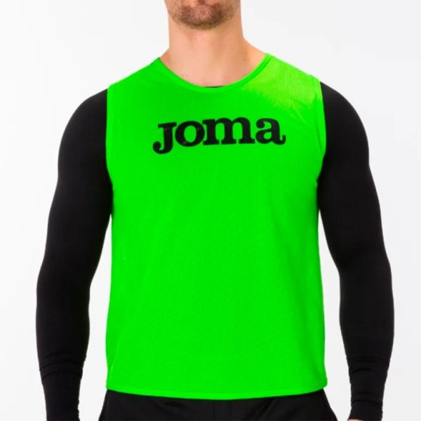 Pánské tílko JOMA TRAINING BIB FLUOR GREEN - foto 5
