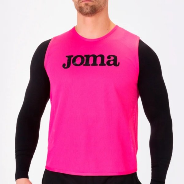 Pánské tílko JOMA TRAINING BIB FLUOR PINK - foto 5