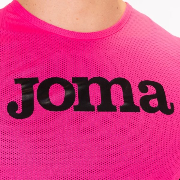 Pánské tílko JOMA TRAINING BIB FLUOR PINK - foto 4