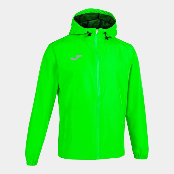Pánská bunda JOMA RAINCOAT ELITE VIII GREEN FLUORESCENT - foto 0