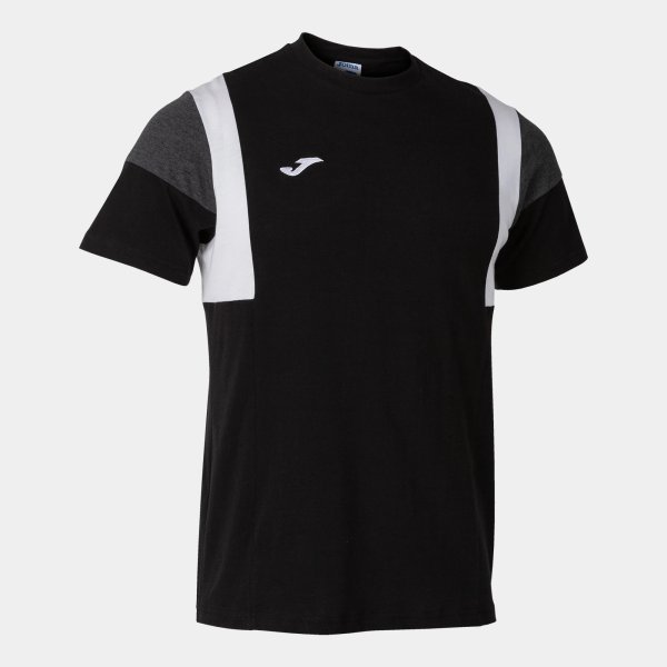 Pánské tričko JOMA CONFORT III SHORT SLEEVE T-SHIRT BLACK - foto 0