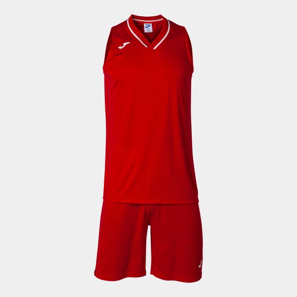 Pánská souprava JOMA ATLANTA TWO-PIECE RED WHITE - foto 0