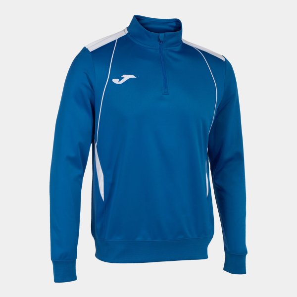 Pánská mikina JOMA CHAMPIONSHIP VII SWEATSHIRT ROYAL WHITE - foto 0