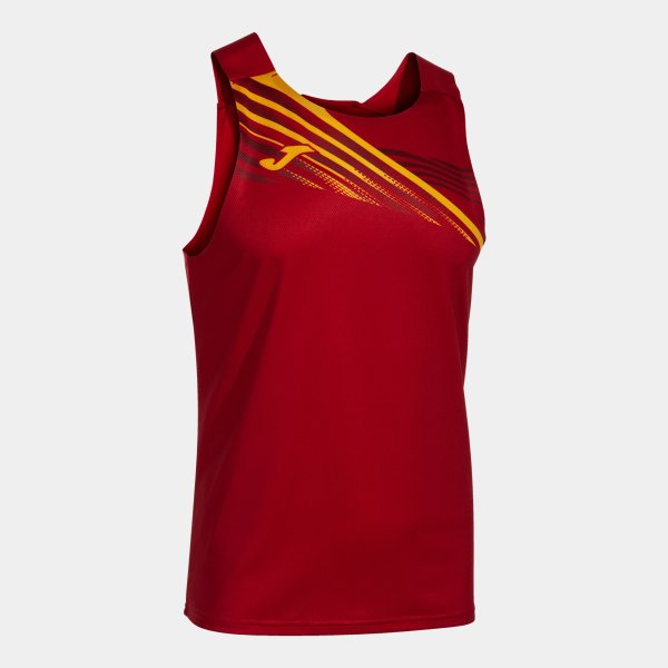 Pánské tílko JOMA ELITE X SLEEVELESS SHIRT RED - foto 0