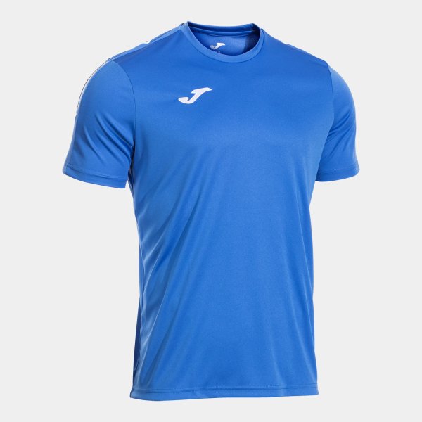 Pánské tričko JOMA ECO ESSENTIAL SHORT SLEEVE T-SHIRT ROYAL - foto 0