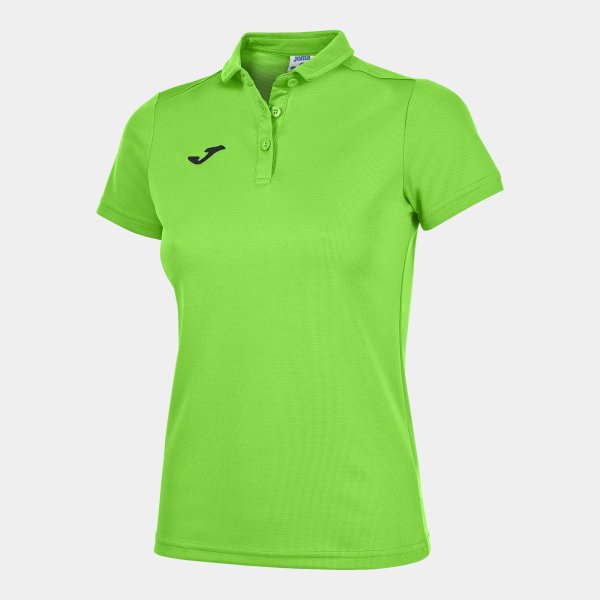Dámské polo tričko JOMA POLO SHIRT GREEN FLUOR S/S - foto 0