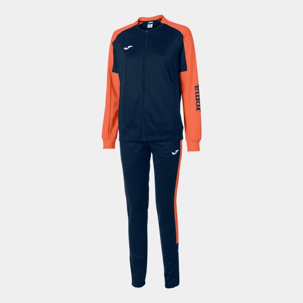 Dámská souprava JOMA ECO CHAMPIONSHIP TRACKSUIT NAVY FLUOR ORANGE - foto 0