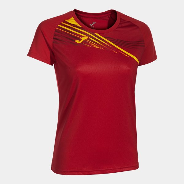 Dámské tričko JOMA ELITE X SHORT SLEEVE T-SHIRT RED - foto 0