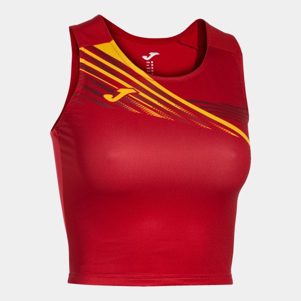 Dámské tílko JOMA ELITE X TOP RED - foto 0