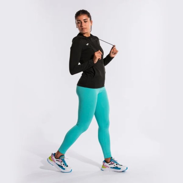 Dámská mikina JOMA SCULPTURE II ZIP-UP HOODIE BLACK - foto 10