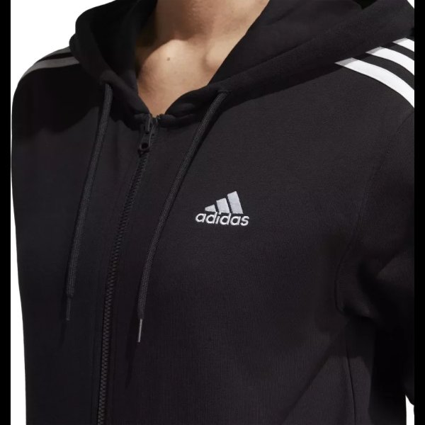 Dámská mikina adidas W 3S FT FZ R HD - foto 3