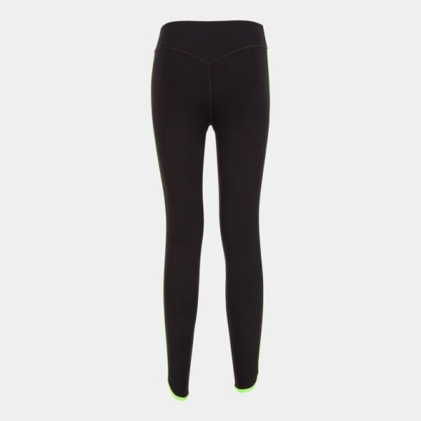 Dámské legíny JOMA COMBI TORNEO LONG TIGHTS BLACK FLUOR GREEN - foto 1