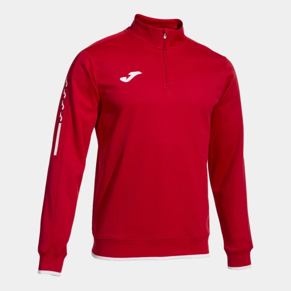 Pánská mikina JOMA OLIMPIADA SWEATSHIRT RED - foto 0