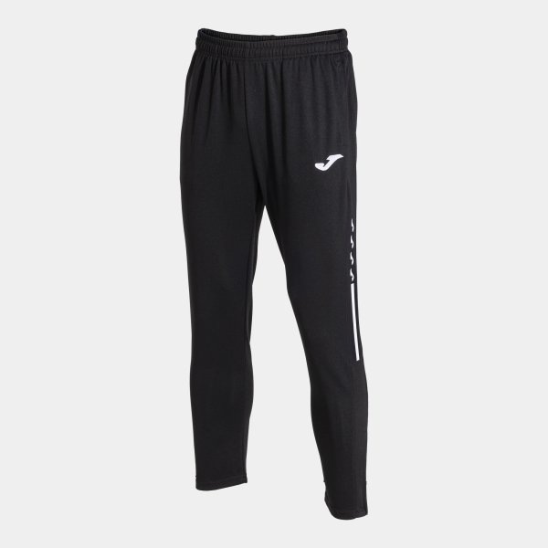 Pánské tepláky JOMA OLIMPIADA LONG PANTS BLACK - foto 0