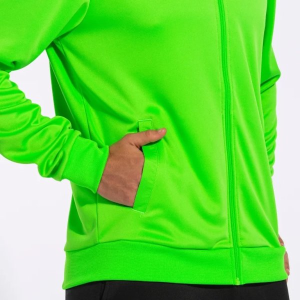 Pánská souprava JOMA PHOENIX II TRACKSUIT FLUOR GREEN BLACK - foto 5