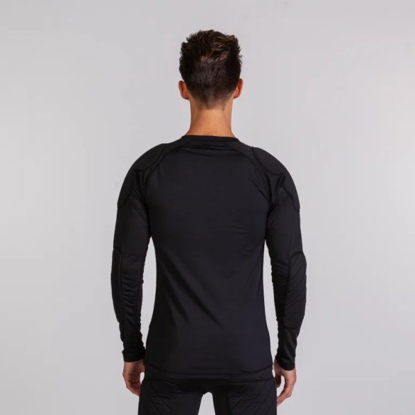 Pánské tričko s dlouhým rukávem JOMA T-SHIRT GOALKEEPER PROTECTION BLACK L/S - foto 4