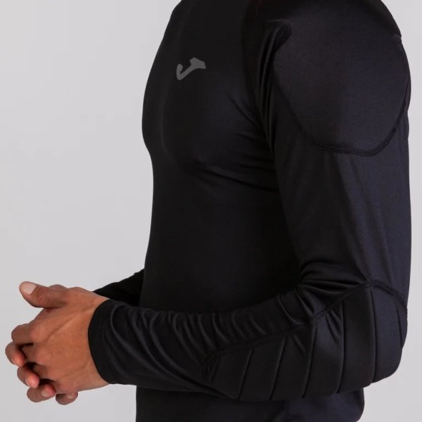 Pánské tričko s dlouhým rukávem JOMA T-SHIRT GOALKEEPER PROTECTION BLACK L/S - foto 2