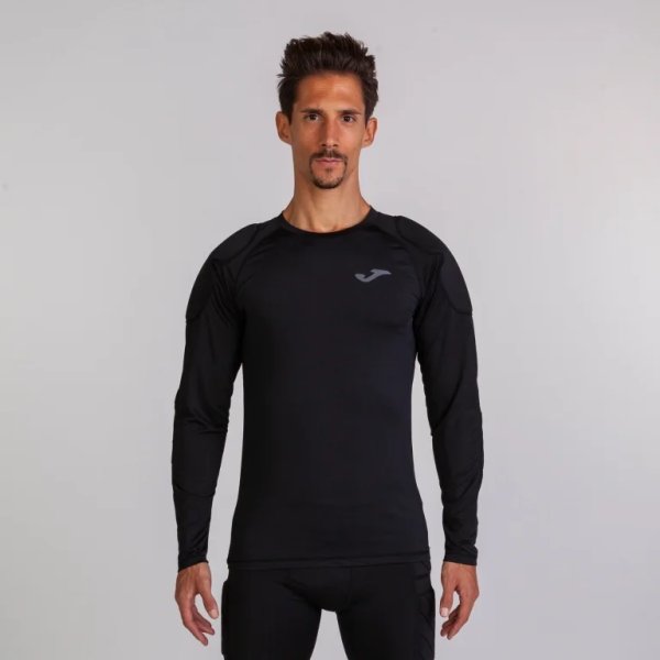 Pánské tričko s dlouhým rukávem JOMA T-SHIRT GOALKEEPER PROTECTION BLACK L/S - foto 5